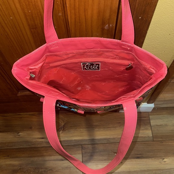 Vera Bradley Happy Snails Frill Tote - Picture 3 of 7